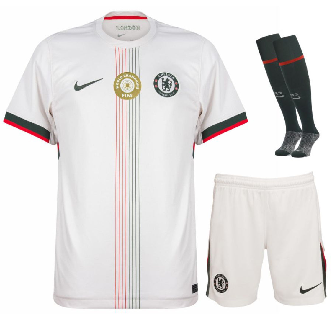 Maillot Kit Enfant Chelsea Extérieur World Cup 25/26