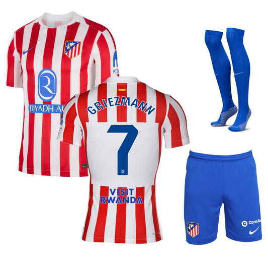 KIT ENFANT ATLETICO MADRID DOMICILE 2025/26 GRIEZMANN