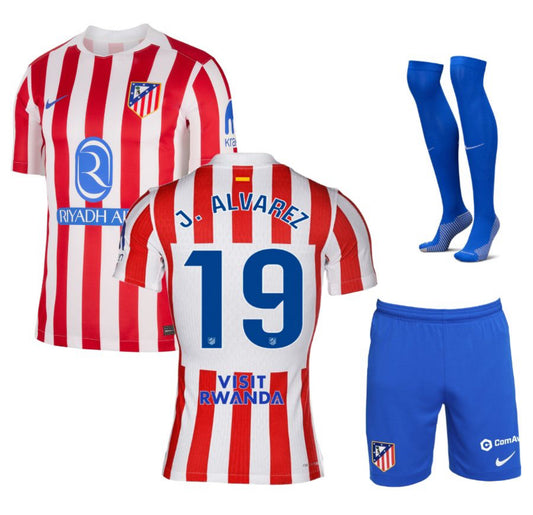 KIT ENFANT ATLETICO MADRID DOMICILE 2025/26 J.ALVAREZ