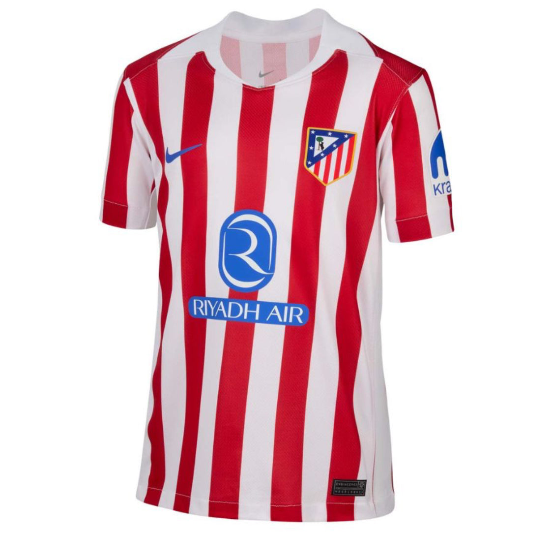 MAILLOT ENFANT ATLETICO MADRID DOMICILE 2025/26