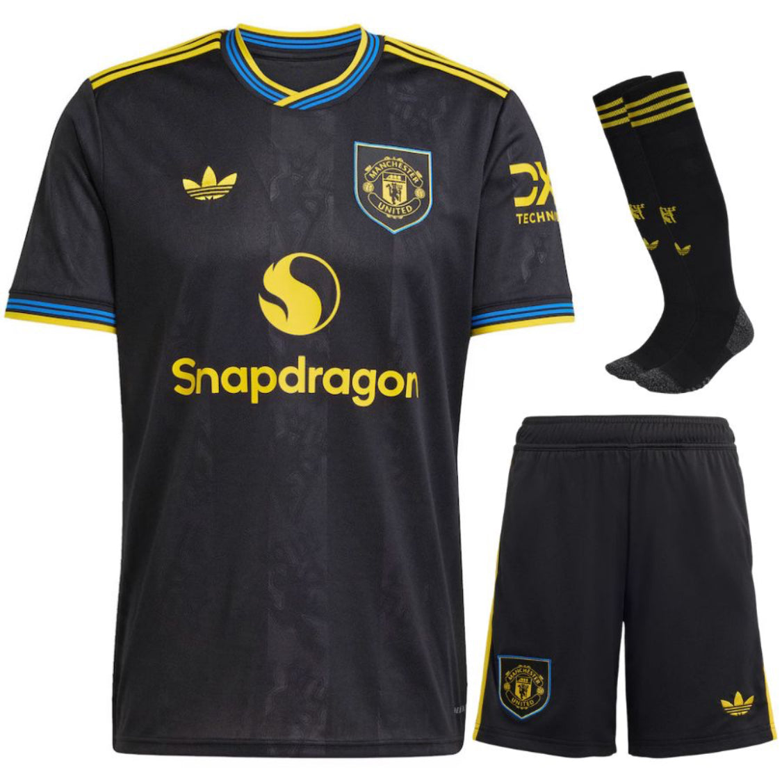 MANCHESTER UNITED HOME KIDS KIT JERSEY 2024/25 