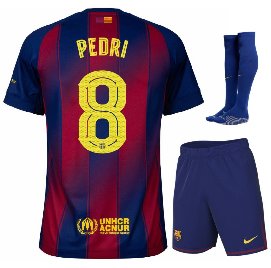 MAILLOT KIT ENFANT FC BARCELONE DOMICILE 2025/26 PEDRI