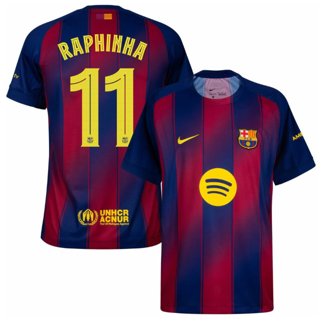 MAILLOT FC BARCELONE DOMICILE 2025/26 RAPHINA