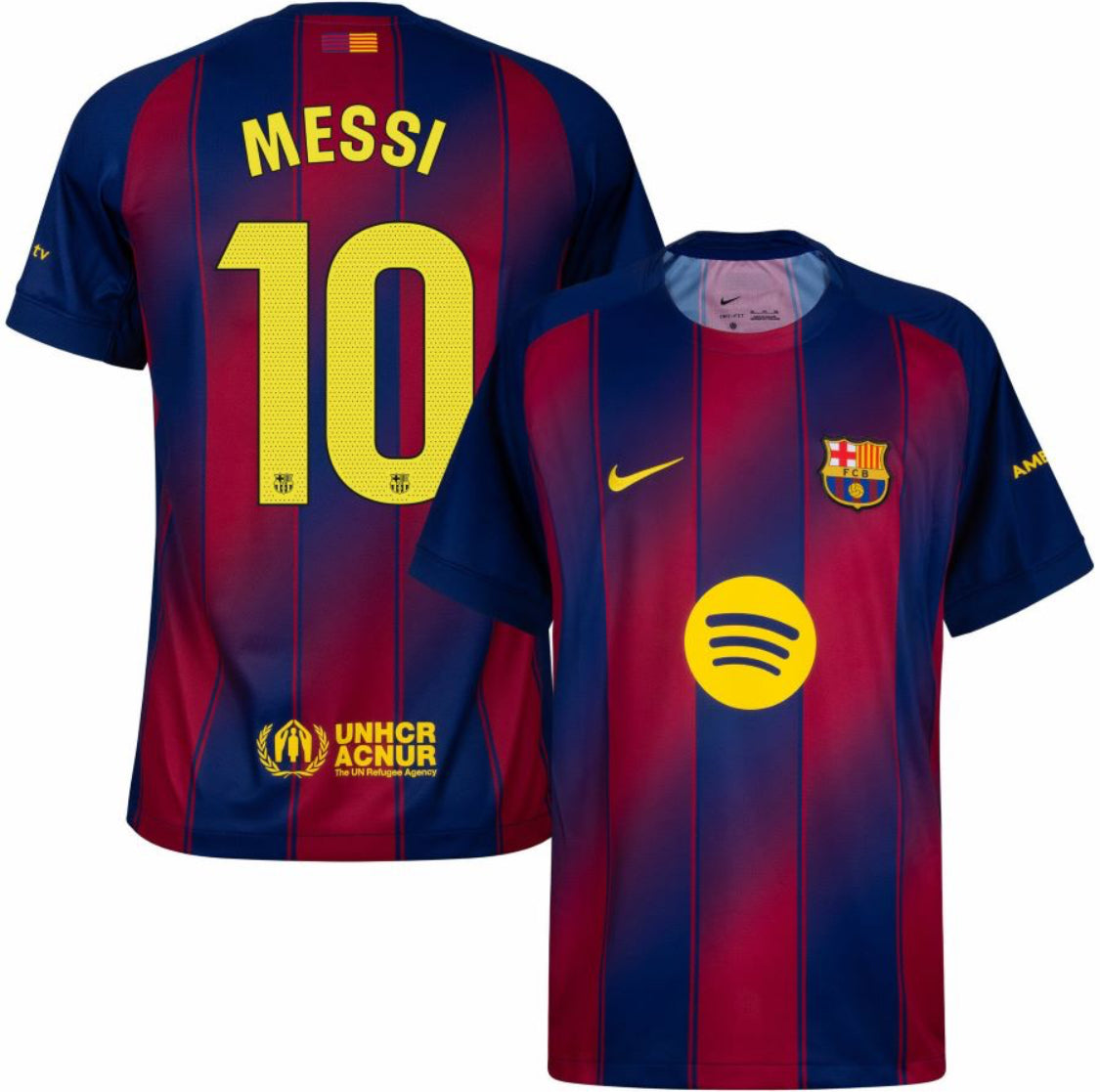 MAILLOT FC BARCELONE DOMICILE 2025/26 MESSI
