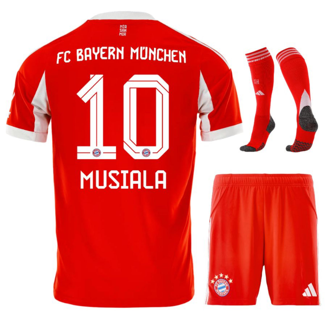 MAILLOT KIT ENFANT BAYERN DOMICILE 2025/26 MUSIALA