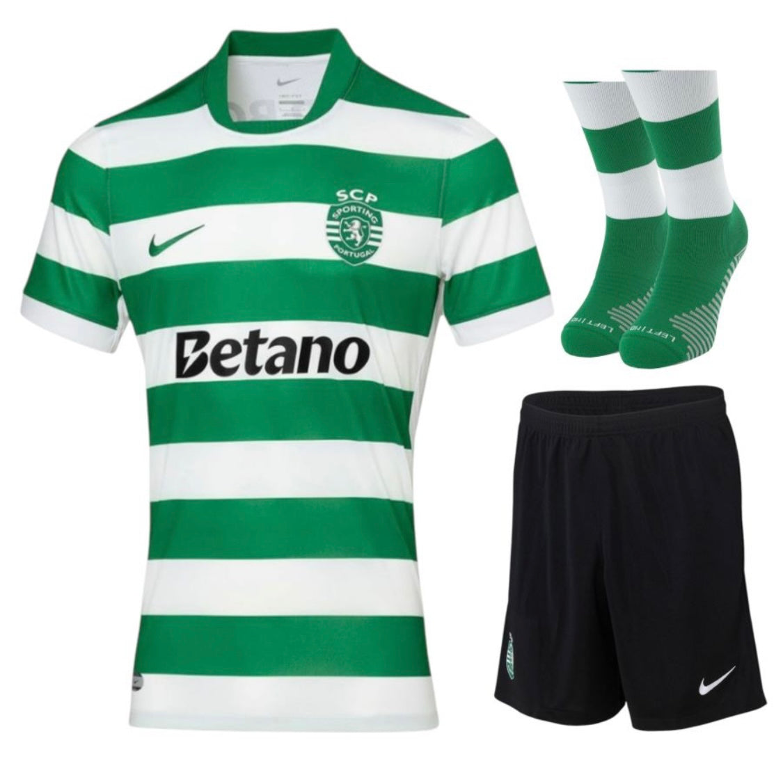 Maillot Kit Enfant Sporting Portugal domicile 2025/2026