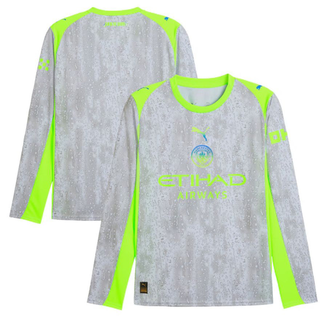 MAILLOT MANCHESTER CITY THIRD MANCHES LONGUES 2025/26