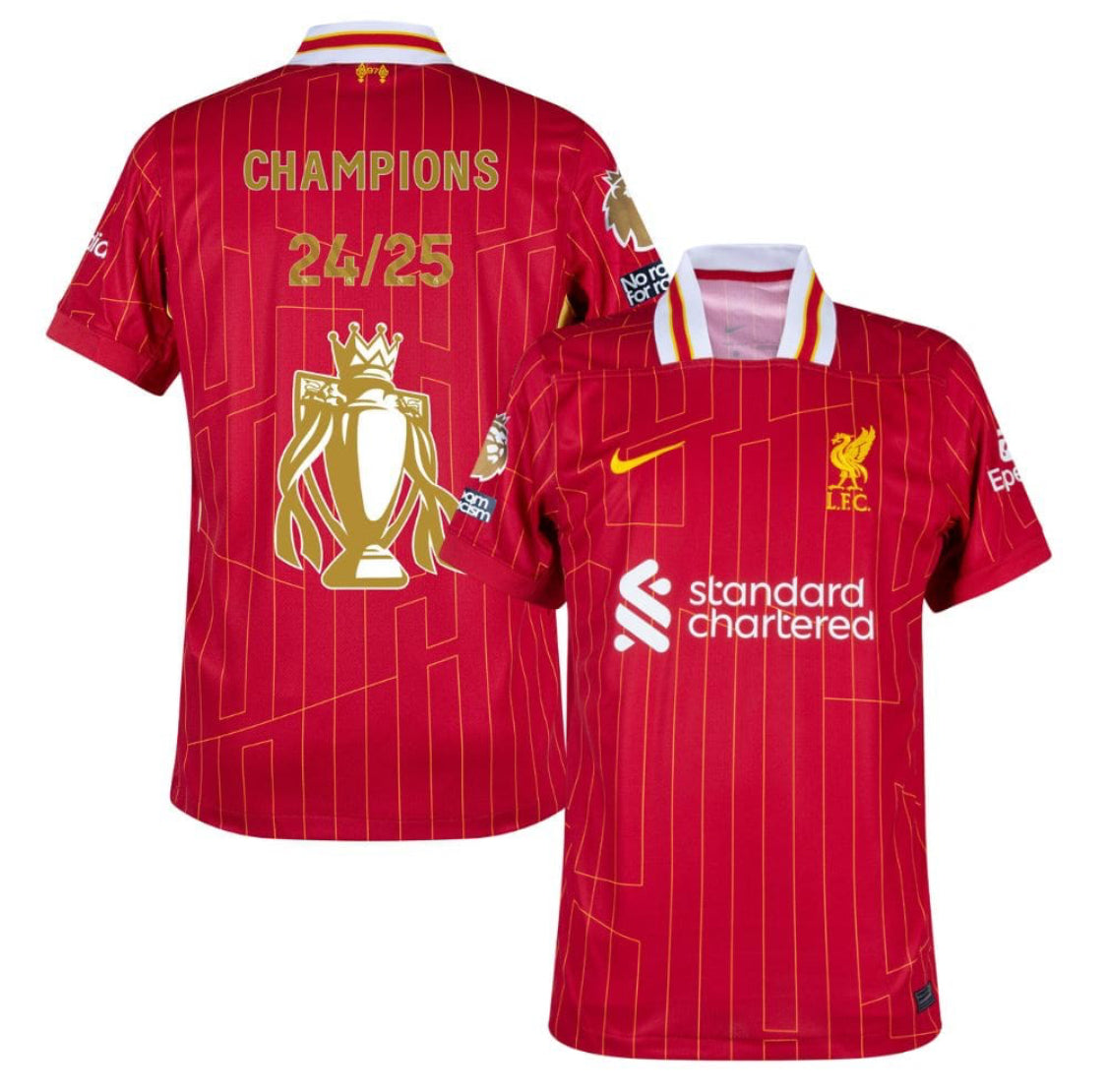 MAILLOT LIVERPOOL FC DOMICILE PL CHAMPIONS 24/25
