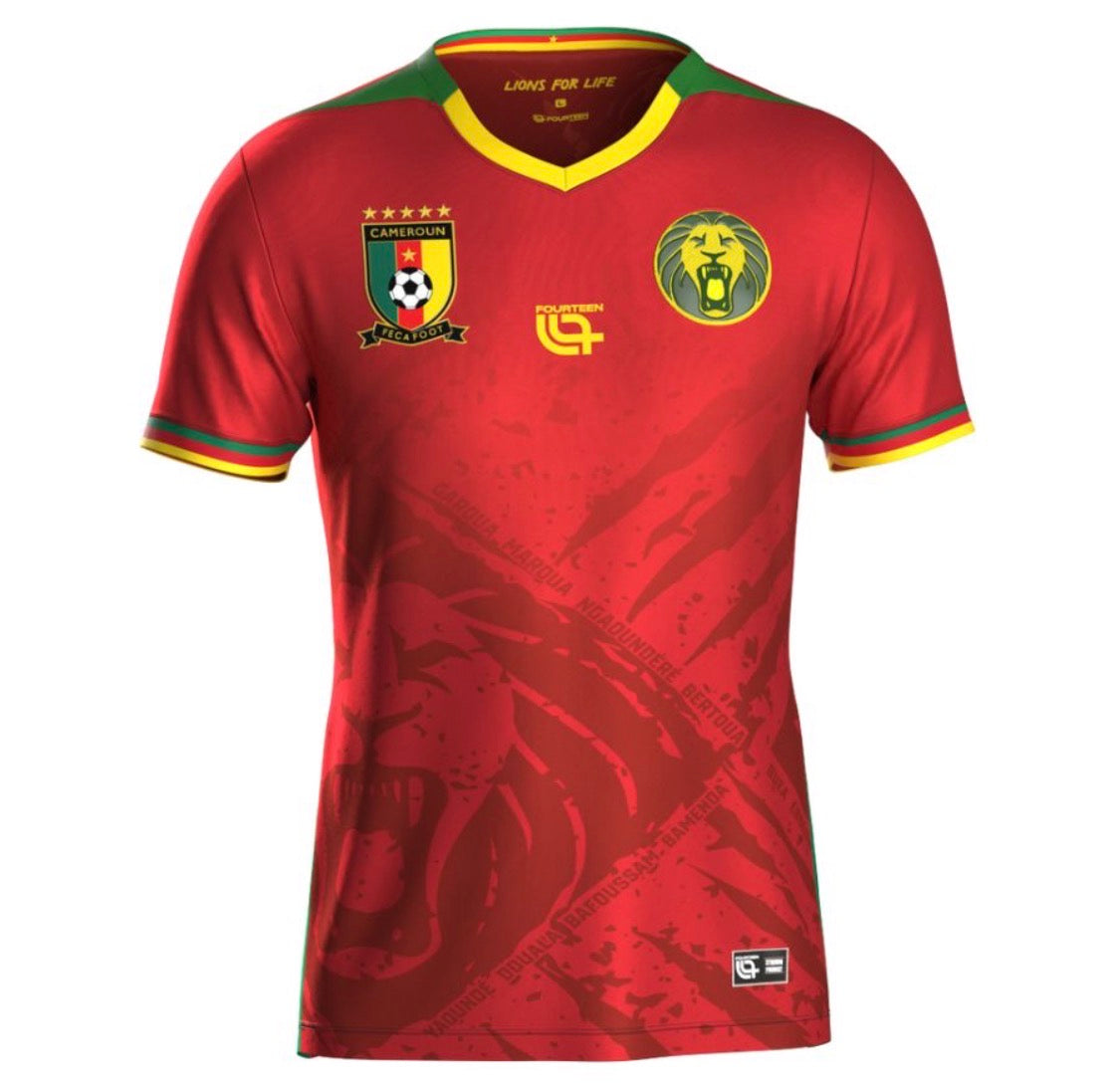 Maillot Cameroun Extérieur 2025/26