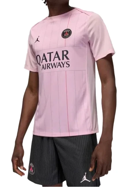 Paris Saint-Germain Training Jersey 2025/26 Pink