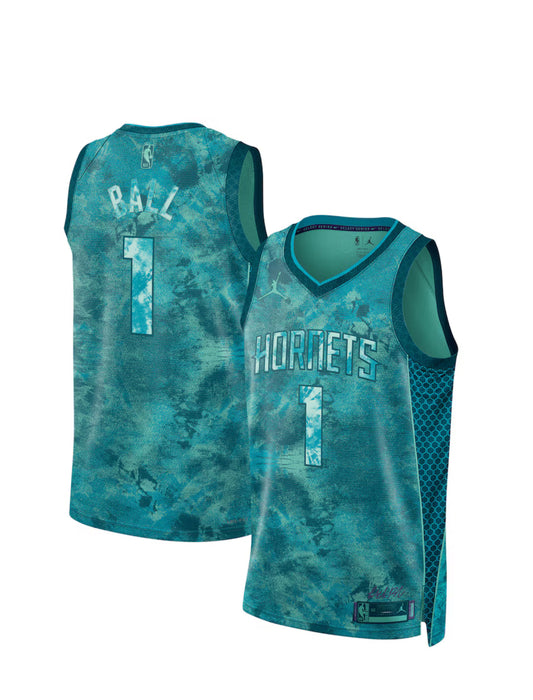 Charlotte Hornets Swingman City Edition Customizable Nba Jersey