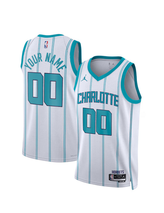 Charlotte Hornets Swingman City Edition Customizable Nba Jersey