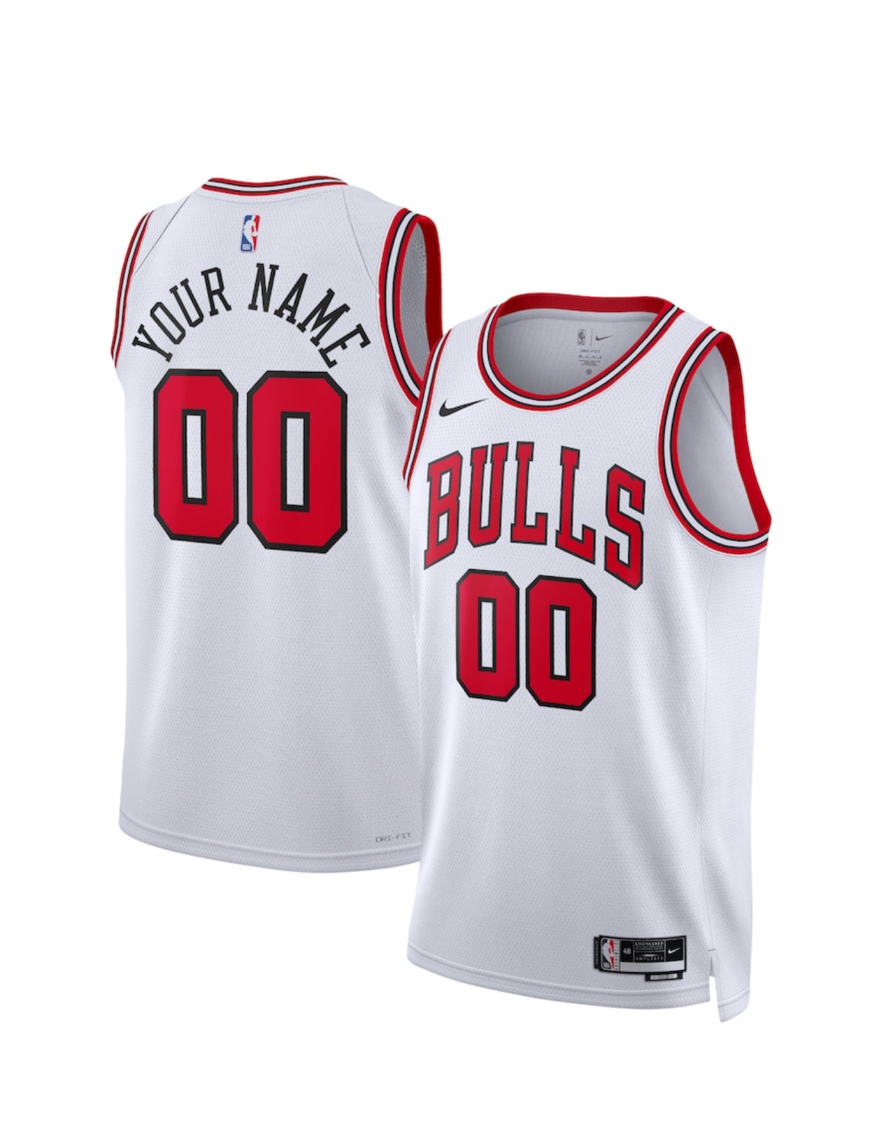 Nba Chicago Bulls Swingman City Edition Customizable Jersey