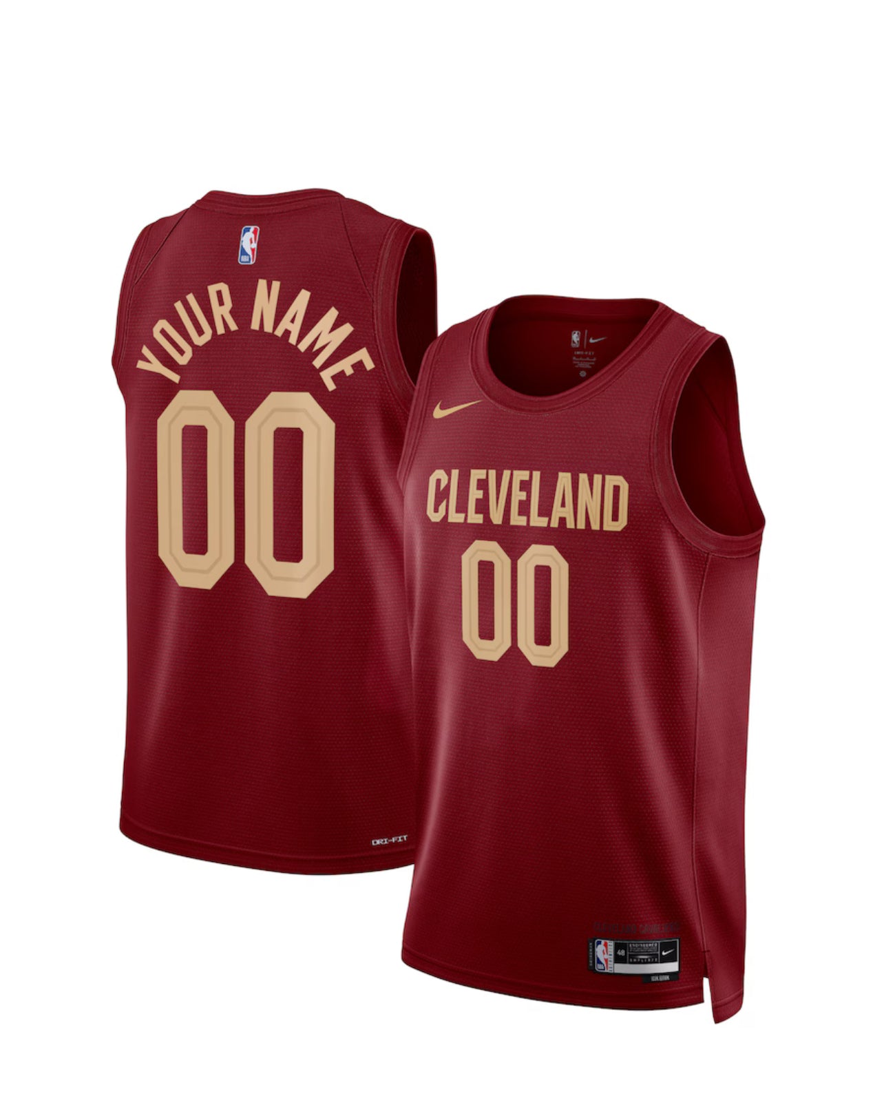 Maillot Nba Cleveland Cavaliers Swingman City Edition Personnalisable