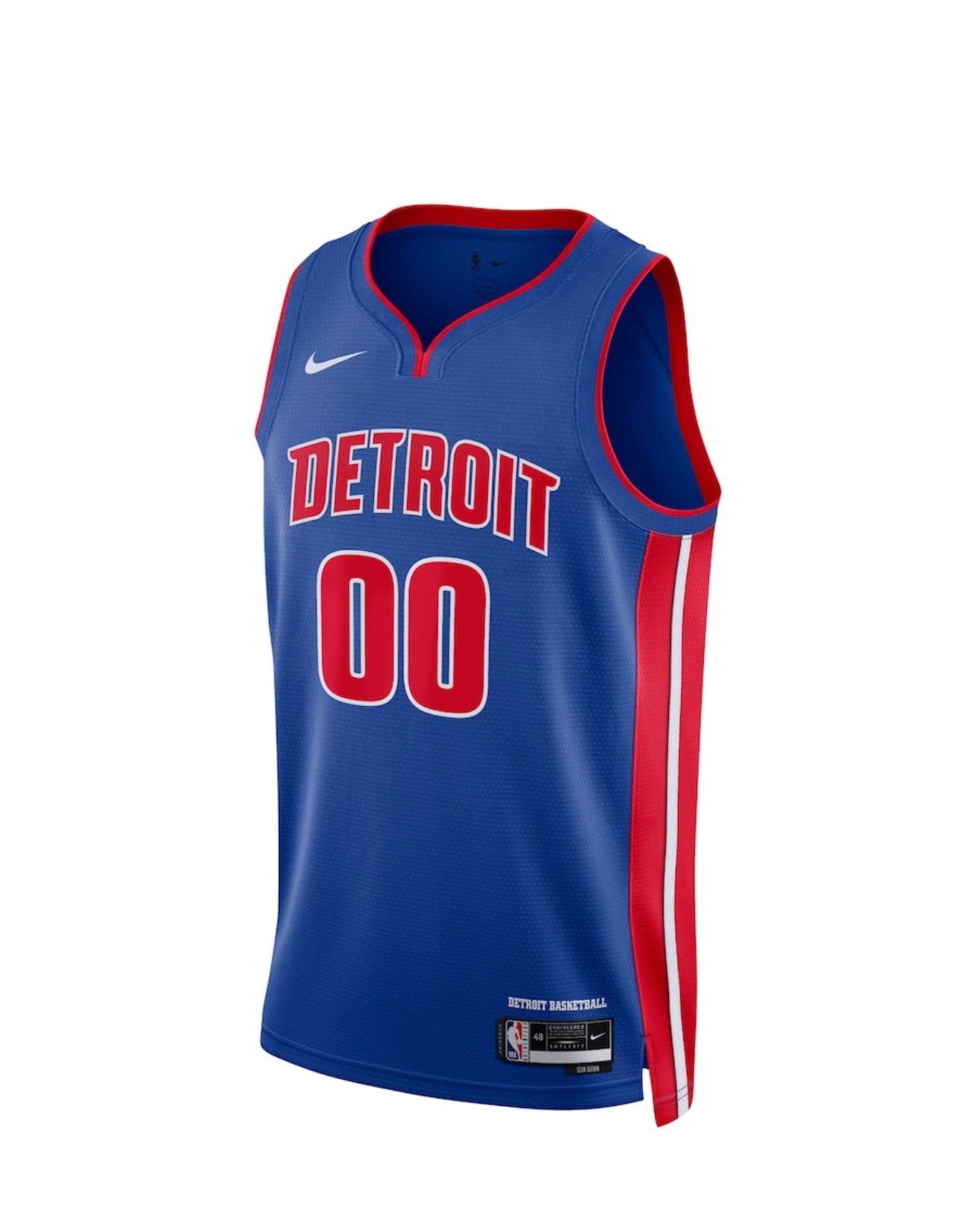 Detroit Pistons Swingman City Edition Customizable Nba Jersey