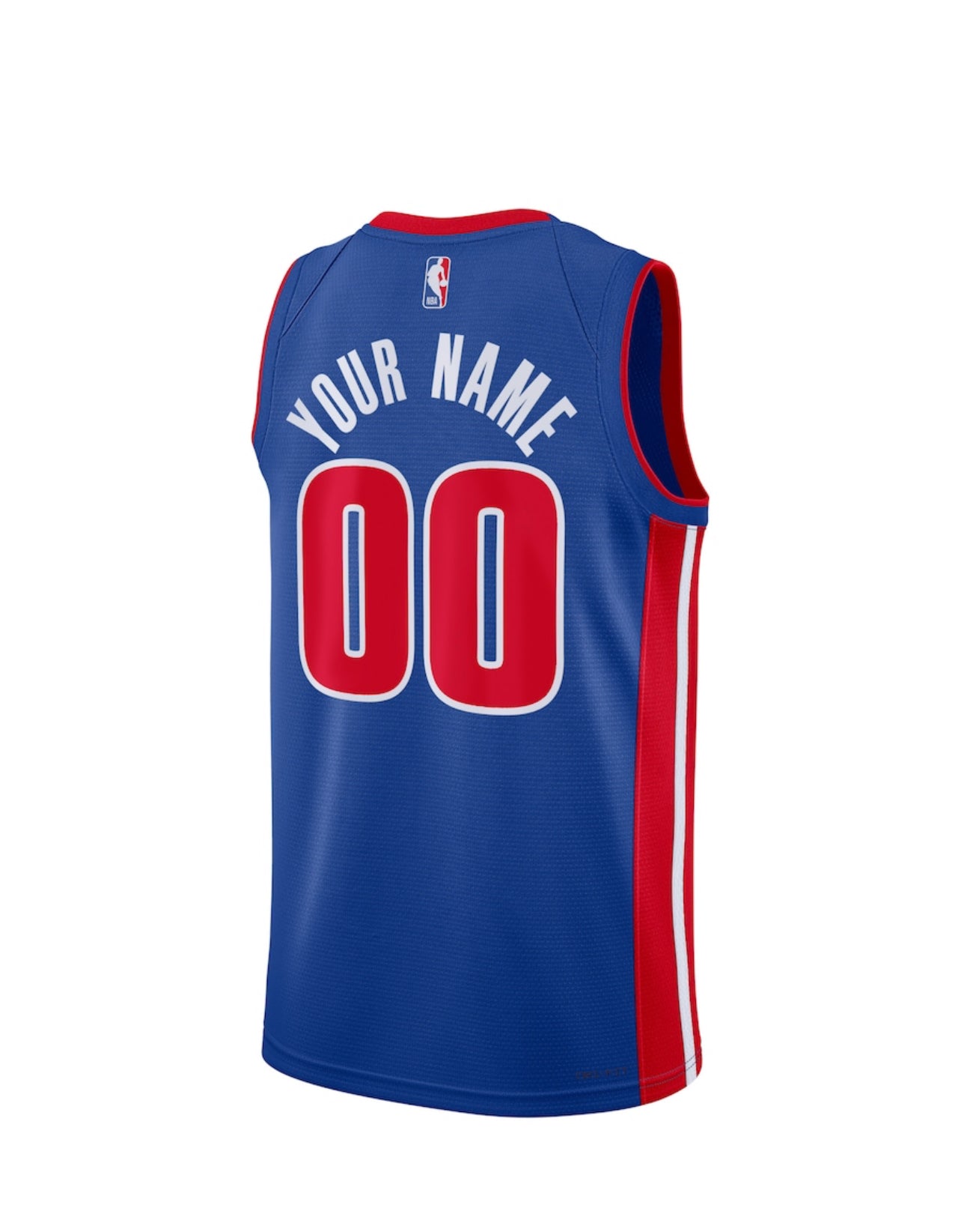 Detroit Pistons Swingman City Edition Customizable Nba Jersey