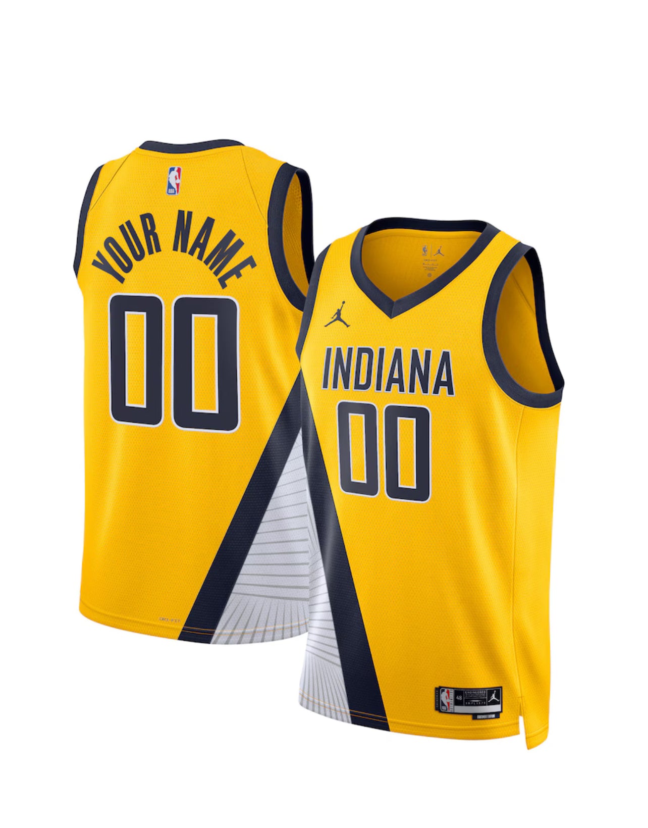 Indiana Pacers Swingman City Edition Customizable Nba Jersey