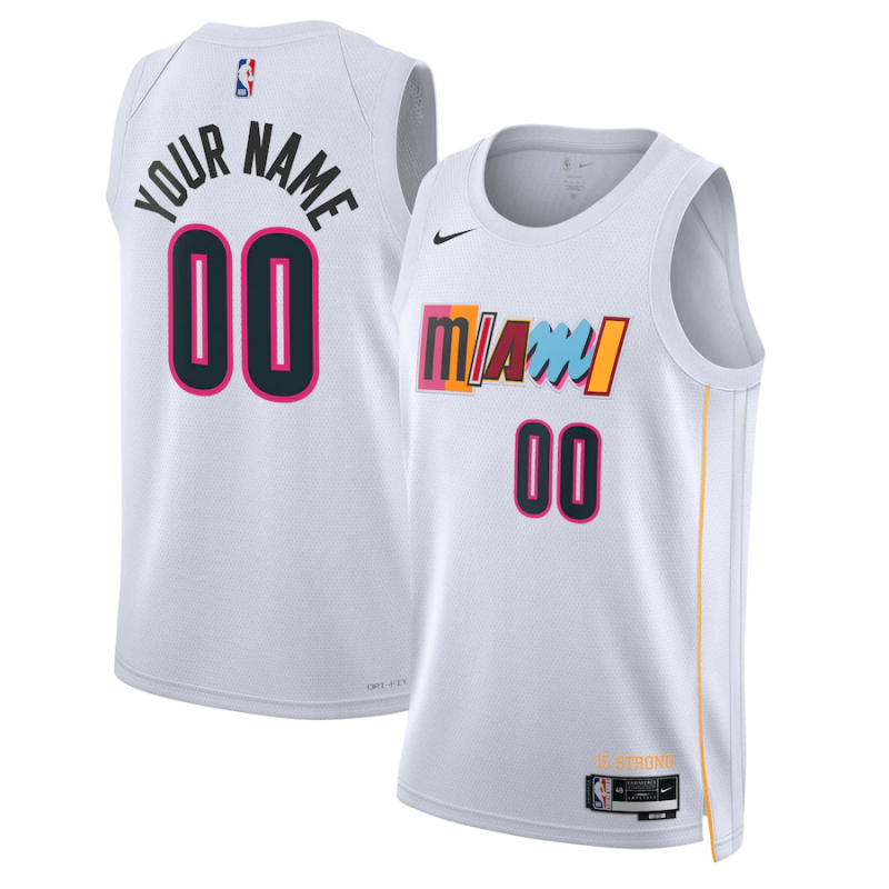 Nba Miami Heat Swingman City Edition Customizable Jersey