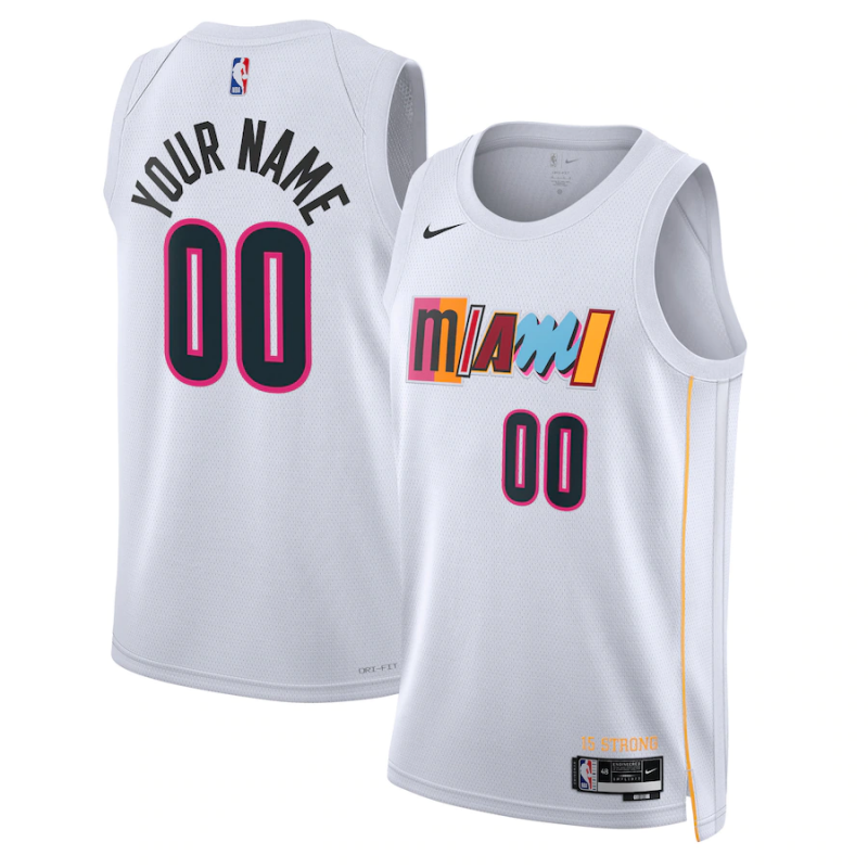 Maillot Nba Miami Heat Swingman  City Edition Personnalisable