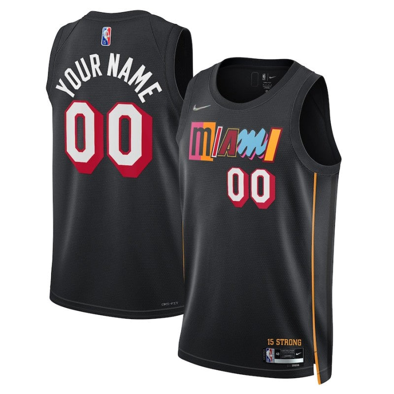 Nba Miami Heat Swingman City Edition Customizable Jersey