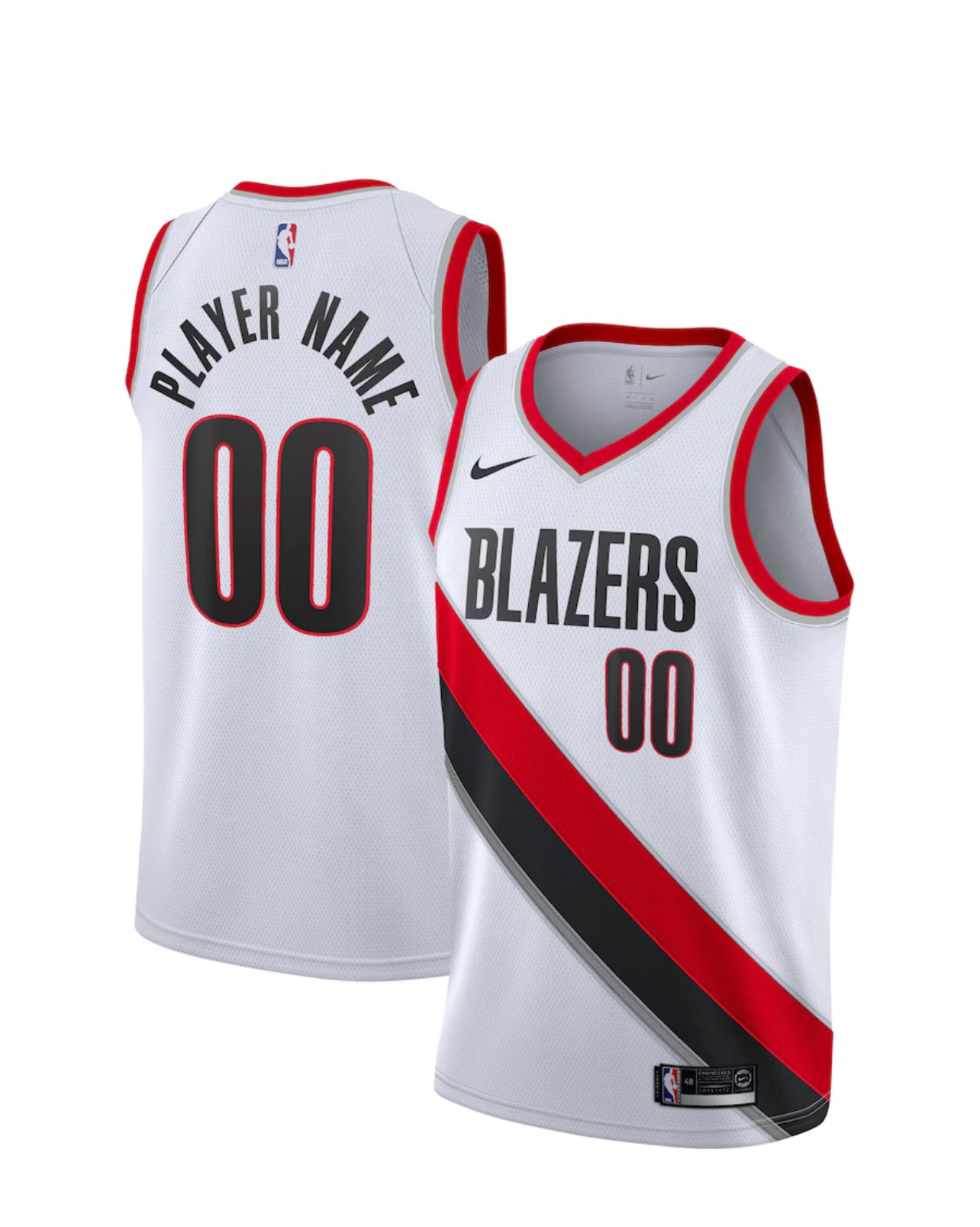 Nba Portland Trail Blazers Swingman City Edition Customizable Jersey