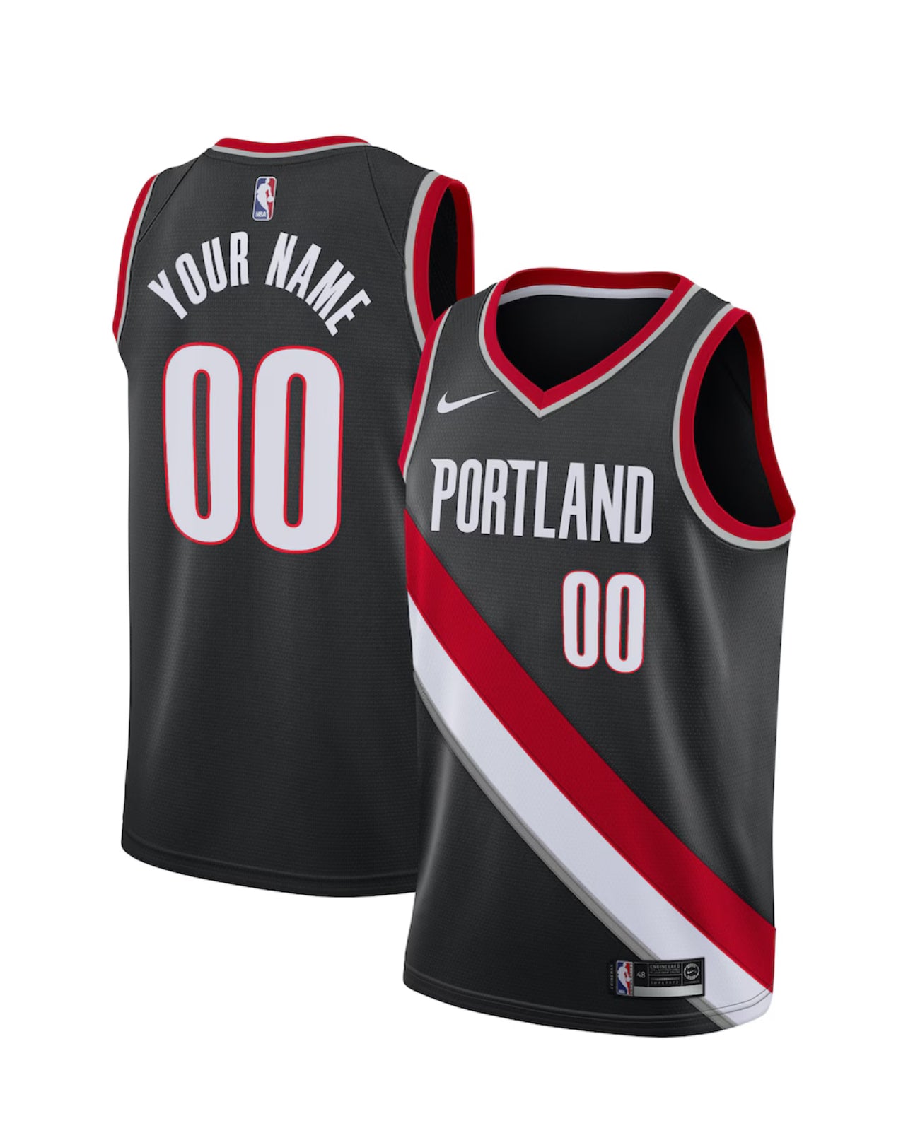 Maillot Nba Portland Trail Blazers  Swingman City Edition Personnalisable