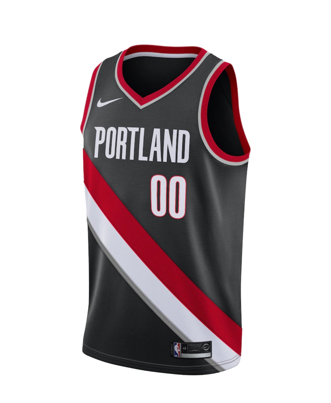 Nba Portland Trail Blazers Swingman City Edition Customizable Jersey