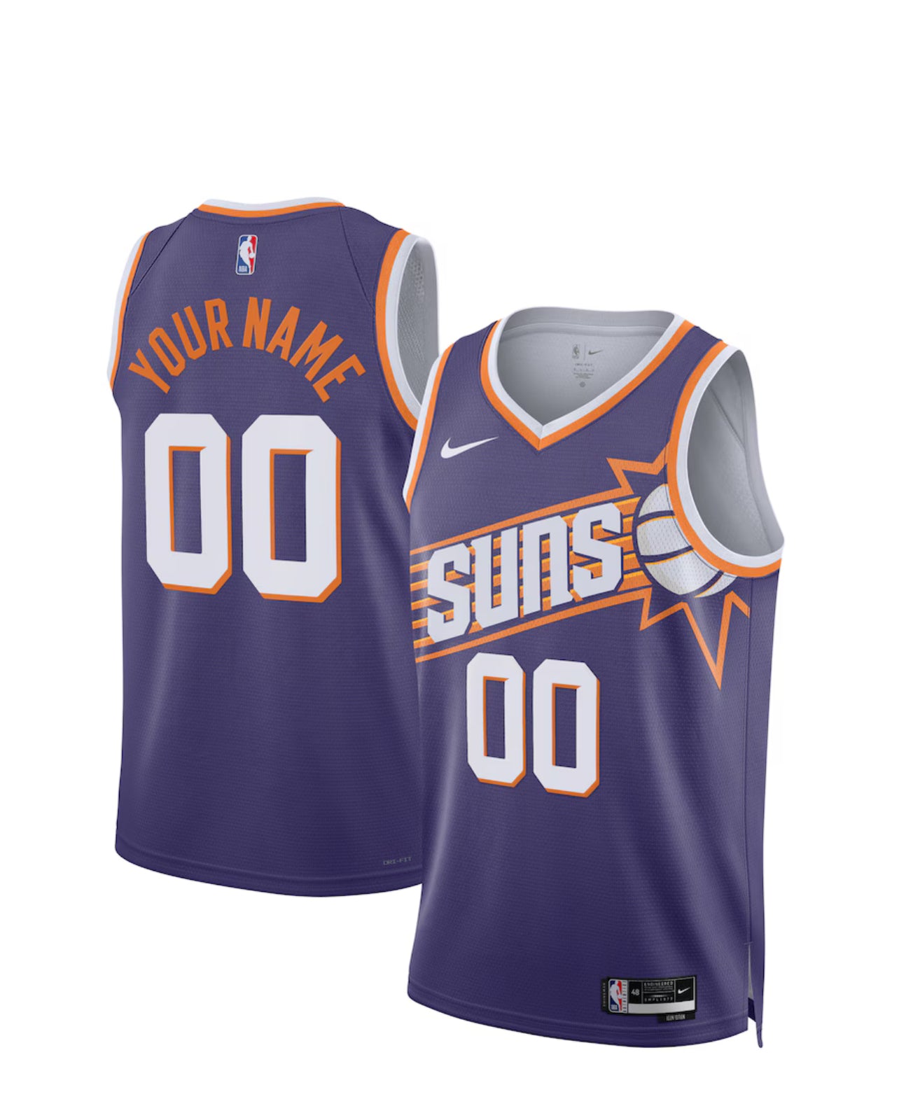 Maillot Nba Phoenix Suns Swingman City Edition Personnalisable