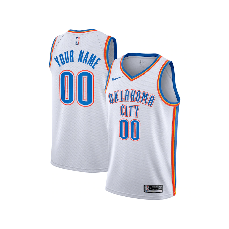 Nba Oklahoma City Thunder Swingman City Edition Customizable Jersey