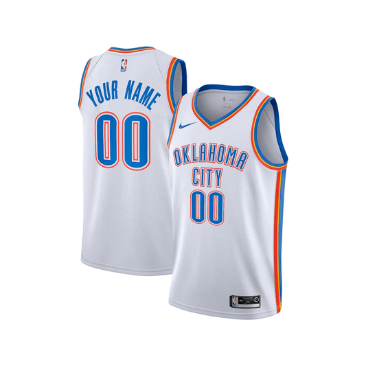 Nba Oklahoma City Thunder Swingman City Edition Customizable Jersey