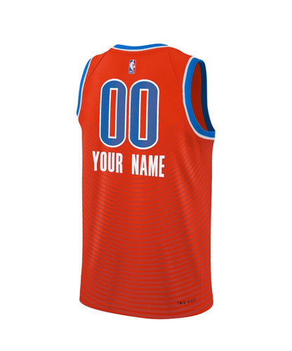Maillot Nba Oklahoma City Thunder Swingman City Edition Personnalisable