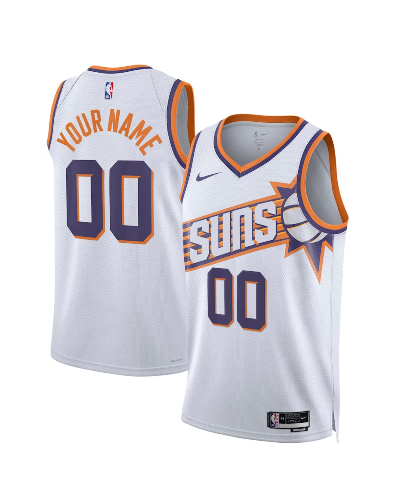Maillot Nba Phoenix Suns  Personnalisable