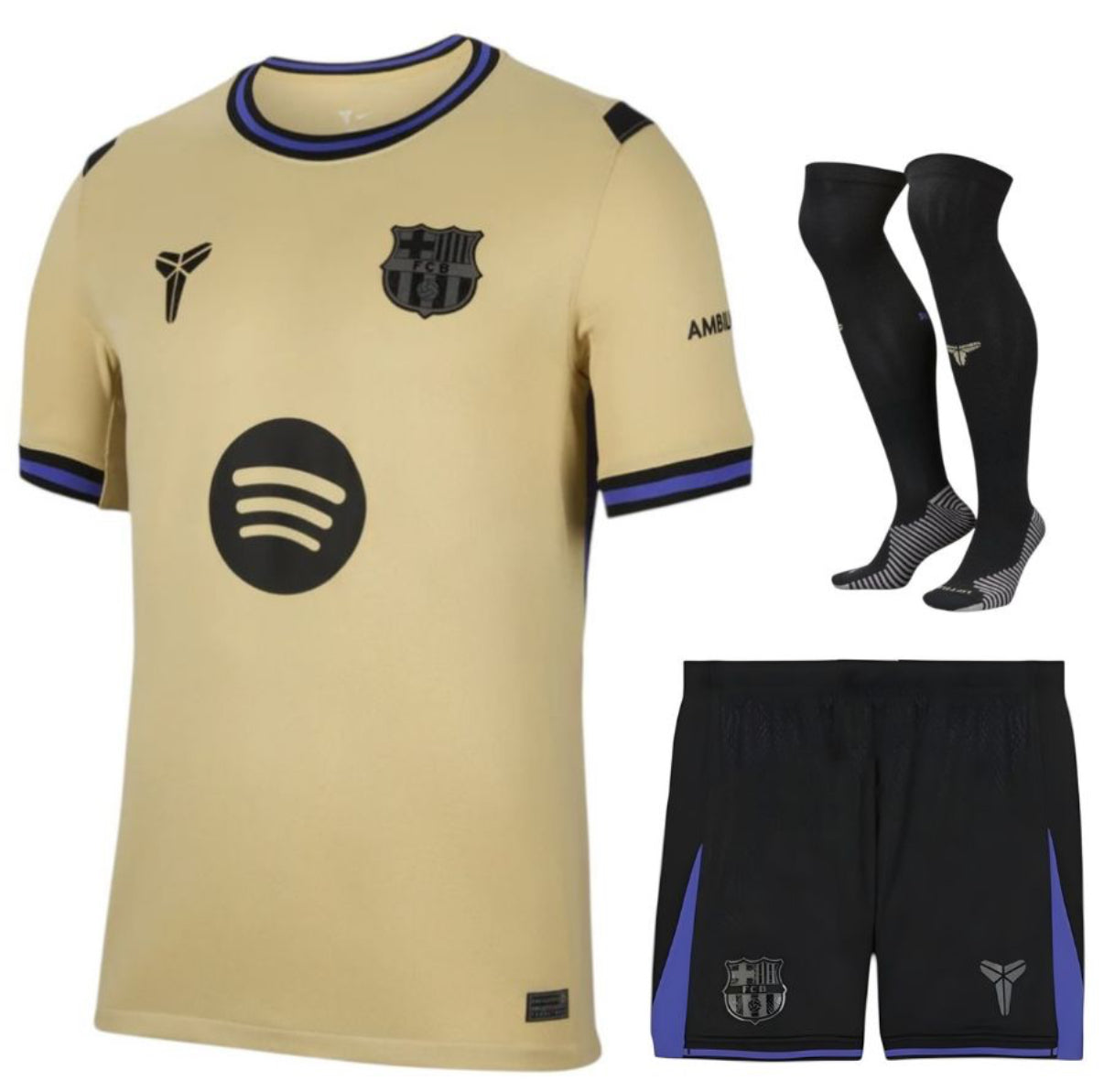 MAILLOT KIT ENFANT FC BARCELONE EXTERIEUR 2025/26