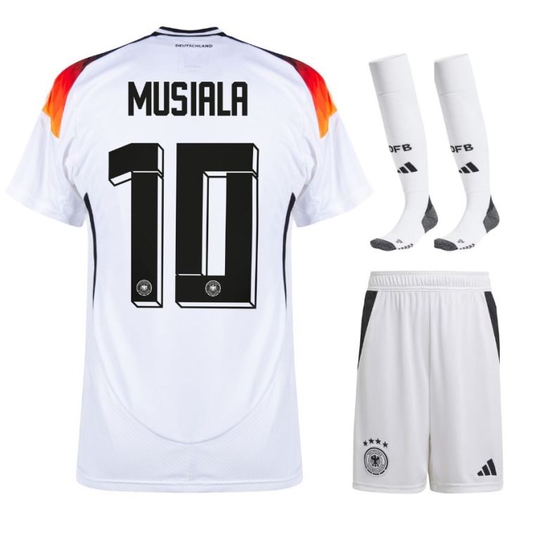 MAILLOT KIT ENFANT ALLEMAGNE DOMICILE MUSIALA 2024/26 - ALLMAILLOT.com  