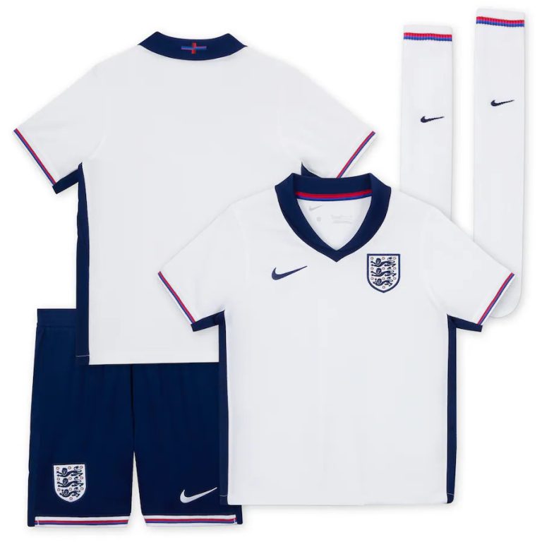 MAILLOT KIT ENFANT ANGLETERRE DOMICILE 2024/25 - ALLMAILLOT.com  