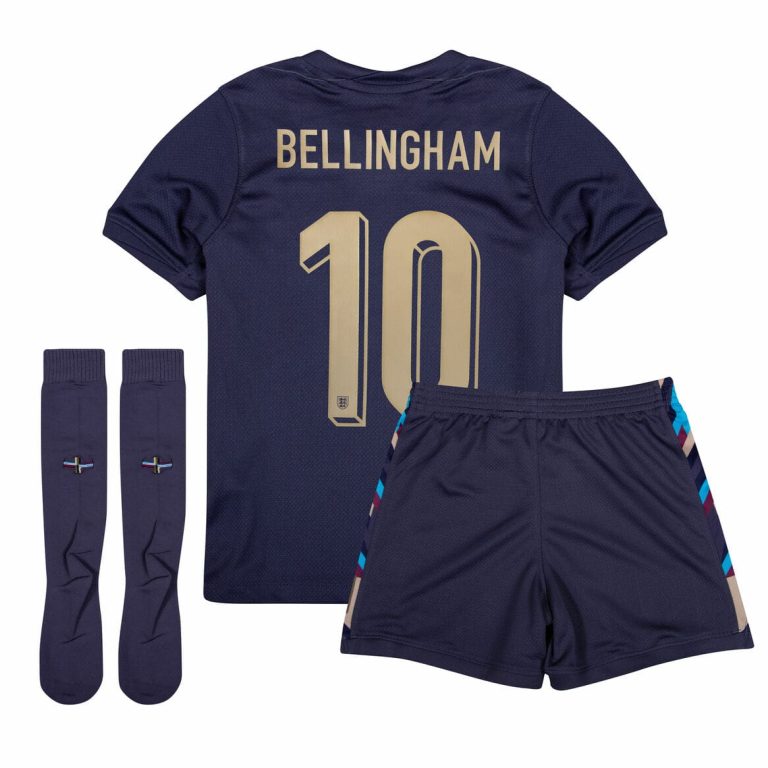 MAILLOT KIT ENFANT ANGLETERRE BELLIGHAM EXTERIEUR 2024/25 - ALLMAILLOT.com  