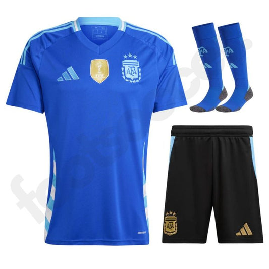 MAILLOT KIT ENFANT ARGETINE EXTERIEUR 2024/25 - ALLMAILLOT.com  