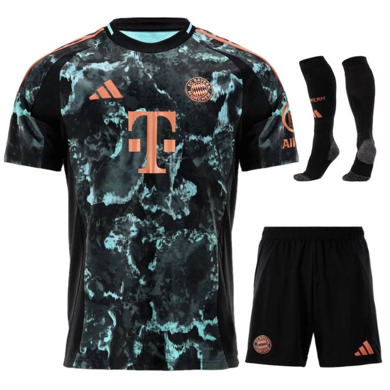 MAILLOT KIT ENFANT BAYERN EXTERIEUR 2024/25 - ALLMAILLOT.com  