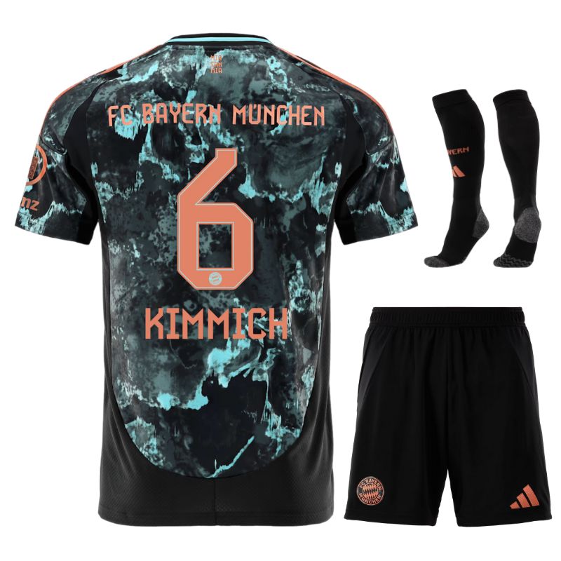 MAILLOT KIT ENFANT BAYERN EXTERIEUR KIMMICH 2024/25 - ALLMAILLOT.com  