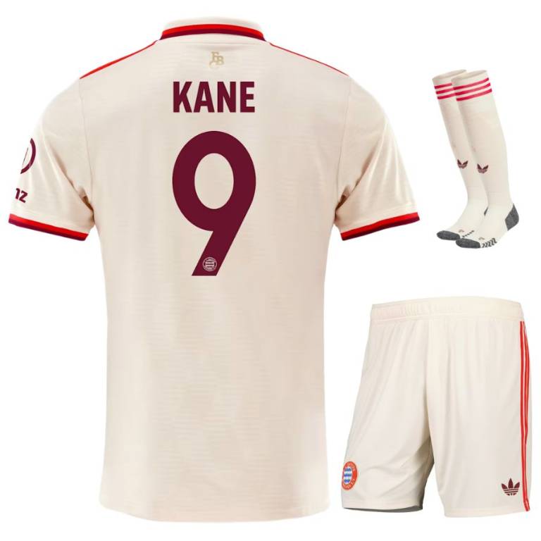 MAILLOT KIT ENFANT BAYERN THIRD HARRY KANE 2024/25 - ALLMAILLOT.com  