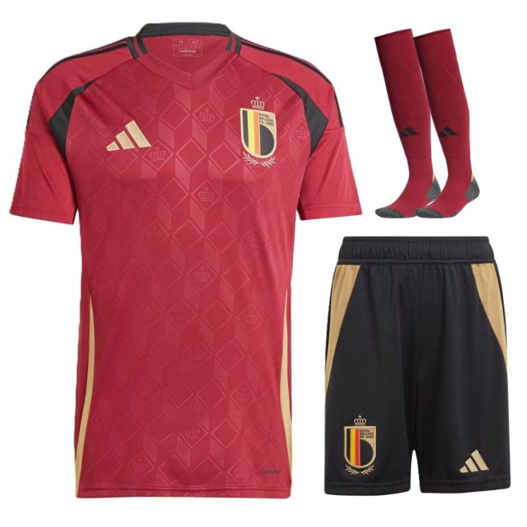 MAILLOT KIT ENFANT BELGIQUE DOMICILE 2024/26 - ALLMAILLOT.com  