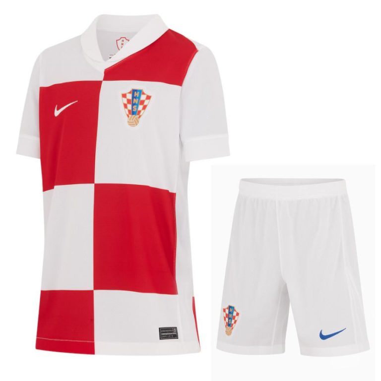 MAILLOT KIT ENFANT CROATIE DOMICILE 2024/26 - ALLMAILLOT.com  