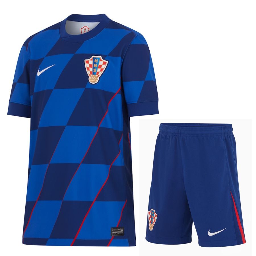 MAILLOT KIT ENFANT CROATIE EXTERIEUR 2024/26 - ALLMAILLOT.com  