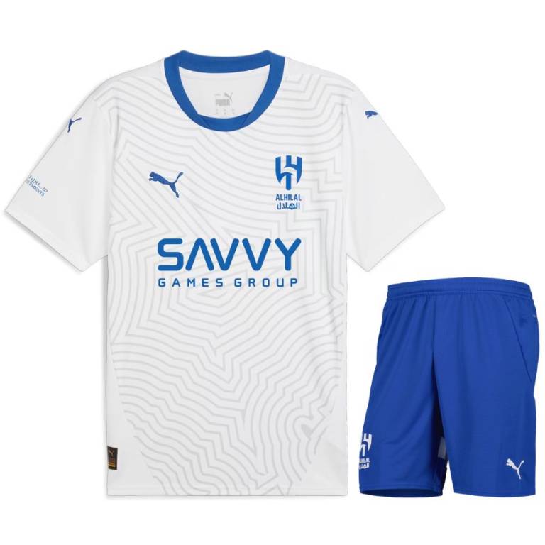 MAILLOT KIT ENFANT AL HILAL EXTERIEUR 2024/25 - ALLMAILLOT.com  