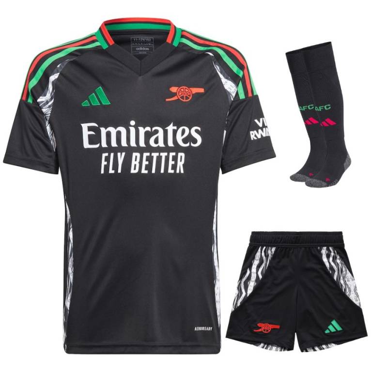 MAILLOT KIT ENFANT ARSENAL EXTERIEUR 2024/25 - ALLMAILLOT.com  