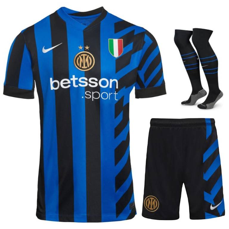 MAILLOT KIT ENFANT INTER MILAN DOMICILE  2024/25 - ALLMAILLOT.com  