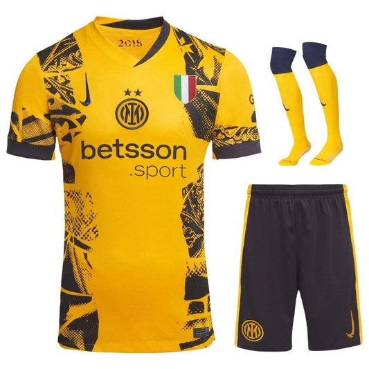 MAILLOT KIT ENFANT INTER MILAN THIRD  2024/25 - ALLMAILLOT.com  