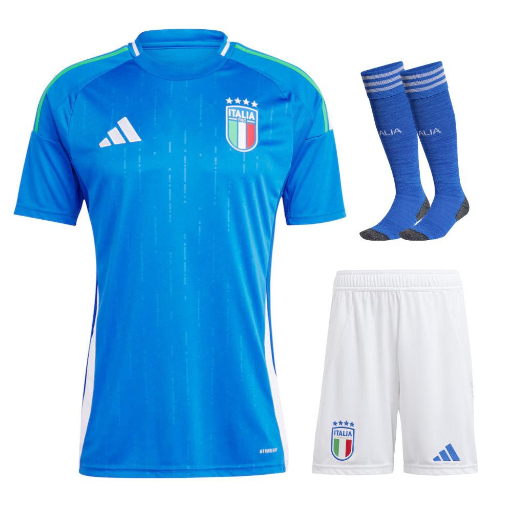 MAILLOT KIT ENFANT ITALIE DOMICILE 2024/26 - ALLMAILLOT.com  