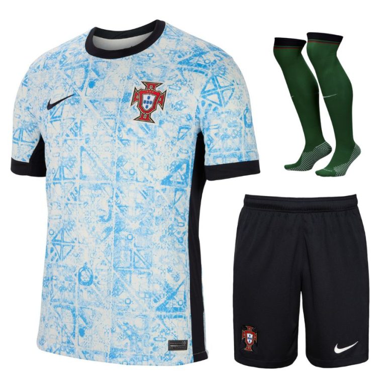 MAILLOT KIT ENFANT PORTUGAL EXTERIEUR 2024/26 - ALLMAILLOT.com  