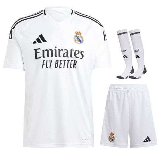 MAILLOT KIT ENFANT REAL MADRID  DOMICILE 2024/25 - ALLMAILLOT.com  